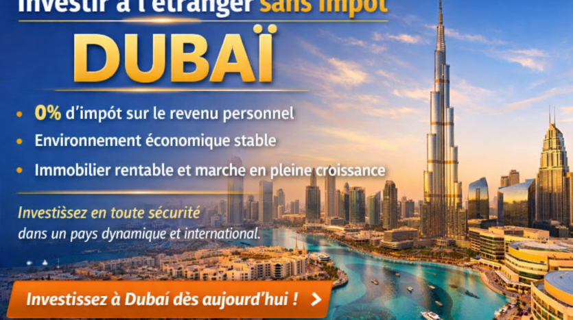 Investir à l’étranger sans impôt