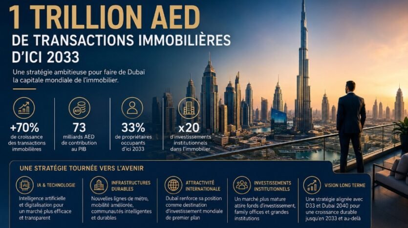Dubaï vise 1 trillion AED